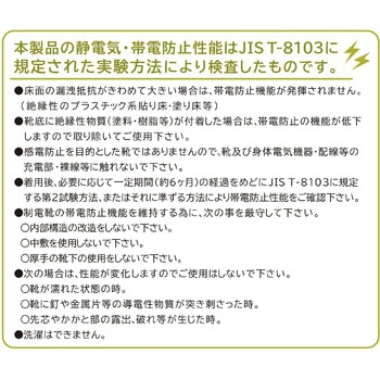 静電プロスニーカー 天牛(富士手袋工業)