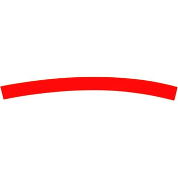 弓形ヘルメット用ライン 日本緑十字社