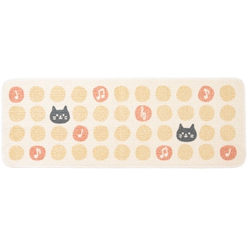 リズムキャット キッチンマット オカ