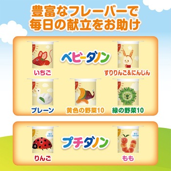 [冷蔵] プチダノン もも ヨーグルト 【1歳～】 ダノンジャパン