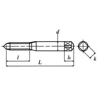 N-PO M1.2×0.25 プラスシリーズ ポイントタップ +PO 1本 YAMAWA(ヤマワ
