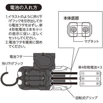 多目的作業ライト オーム電機