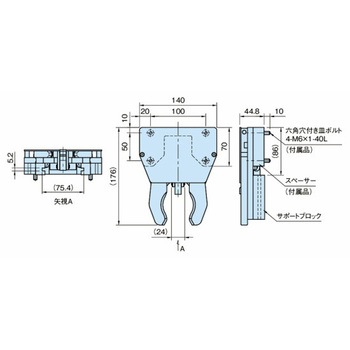 SMARTSHIFT ロボットシステム(自動・手動対応) ツールポケット(HDタイプ) SSR-TP SSR-TP3500 イマオコーポレーション