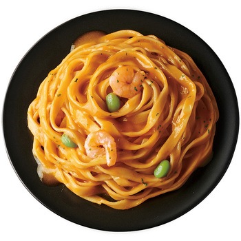 [冷凍]超もち生パスタ 濃厚エビトマトクリーム 日清フーズ
