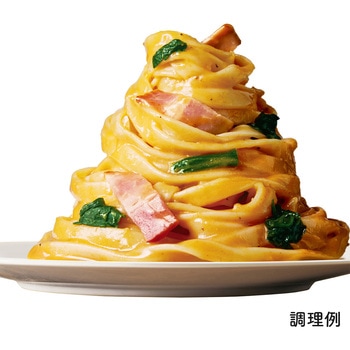 [冷凍]マ・マー 大盛り生パスタ ベーコンとほうれん草のトマトクリーム 日清製粉ウェルナ