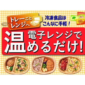 [冷凍]よくばりプレート 和風おろしハンバーグ&香味醤油スパゲッティ ニップン