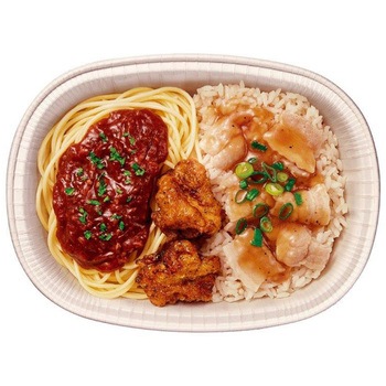 [冷凍]よくばりメシ スタミナ肉コンボ ニップン