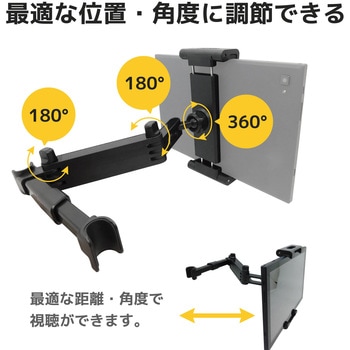 ヘッドレスト用 LCD スタンド ブロードウォッチ