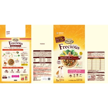 グラン・デリ Frecious アダルト成犬用 チキン&小魚入り ユニ・チャーム