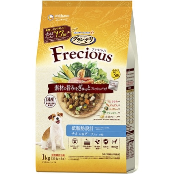 グラン・デリ Frecious アダルト成犬用 低脂肪設計 チキン&ビーフ入り ユニ・チャーム