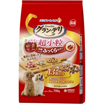 グラン・デリ ふっくら仕立て食べやすい超小粒 13歳以上用 ユニ・チャーム