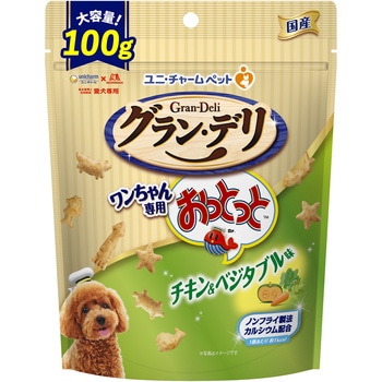 グラン・デリ ワンちゃん専用おっとっと チキン&ベジタブル味 ユニ・チャーム