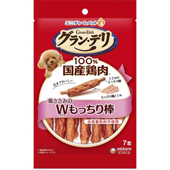 グラン・デリ おやつ 鶏ささみのダブルもっちり棒 ユニ・チャーム