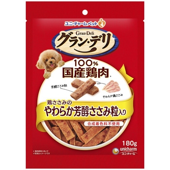 グラン・デリ おやつ 鶏ささみのやわらか芳醇ささみ粒入り ユニ・チャーム