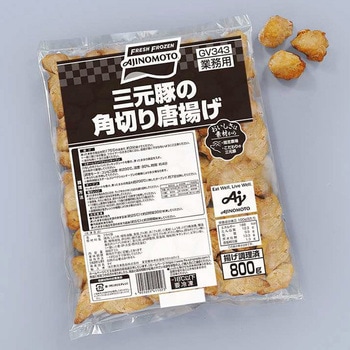 【冷凍】味の素 三元豚の角切り唐揚げ x12 味の素冷凍食品