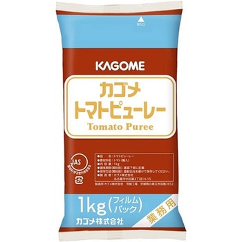カゴメ トマトピューレー 1kg x12 カゴメ