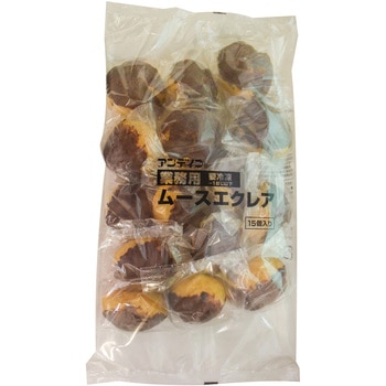 【冷凍】アンド栄光 アンデイコ ムースエクレア 15個 x12 アンド栄光