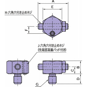 クランプ&ストッパー ストップボルト BJ214 BJ214-12001 イマオコーポレーション