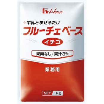 ハウス フルーチエ ベース<イチゴ> 1kg x6 ハウスギャバン