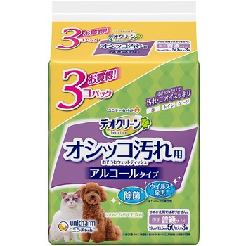 デオクリーン オシッコ汚れ用 おそうじウェットティッシュ ユニ・チャーム