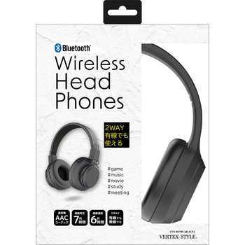 Bluetoothヘッドホン VERTEX STYLE
