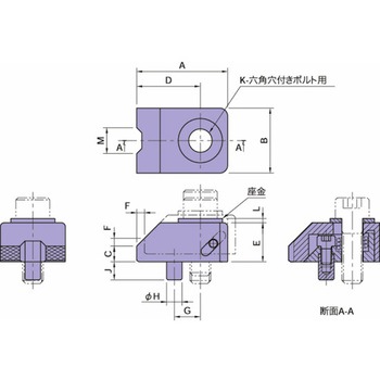 クランプ&ストッパー トークランプ CP106 CP106-16025 イマオコーポレーション