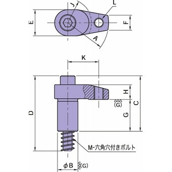 クランプ&ストッパー フッククランプ BJ130 BJ130-12150 イマオコーポレーション