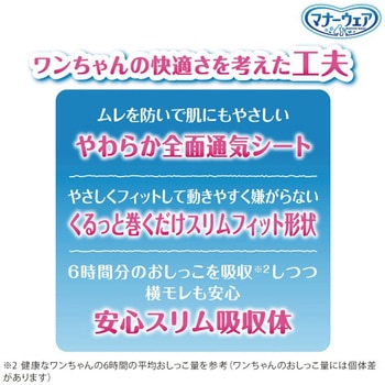 マナーウェア 男の子用 モカストライプ・ライトブルージーンズ ユニ・チャーム