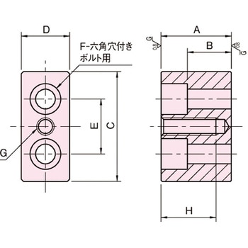 サポーター ブロックサポーター BJ310 BJ310-16050 イマオコーポレーション