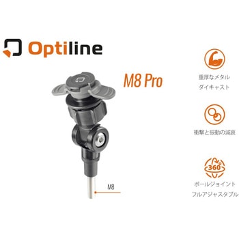 スマホホルダーマウント チタンシリーズ Optiline(オプティライン)