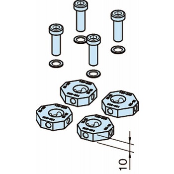 シェンケクランピングシステム  ラウンドグリッパー SCS-RG SCS-RG002 - イマオコーポレーション