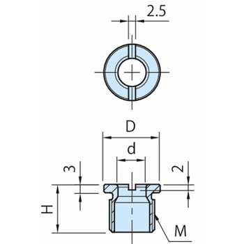 ワンタッチ着脱 クサビロッククランパ、ボールロッククランパ用ケース QCBU-M QCBU1012-M16 - イマオコーポレーション