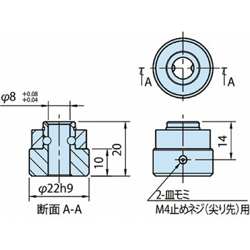 ワンタッチ着脱 シャフトジョイントストロング用ケース QCSJS-S QCSJS0822-S イマオコーポレーション