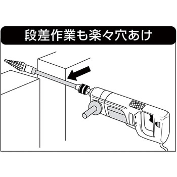 腰痛防止楽ちんバー(Φ10シャンクナイスマイティ用) TRUSCO