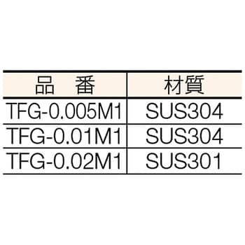 TFG-0.005M1 フィラゲージ シクネステープ 1個 TRUSCO 【通販サイト