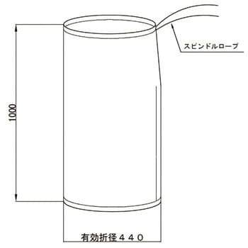 ボンベカバー(アセチレン瓶用) TRUSCO 【通販モノタロウ】