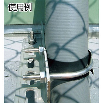 PCU用UボルトW3/8ユニクロ TRUSCO