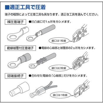 裸圧着端子(丸形) TRUSCO 裸圧着端子丸型 【通販モノタロウ】