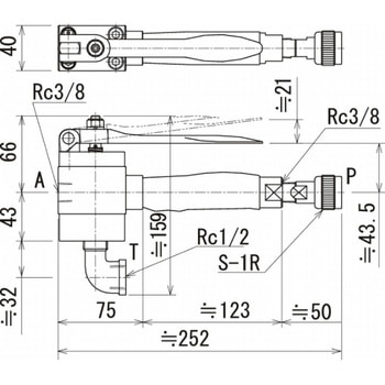 3方弁 RIKEN(理研機器)