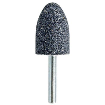 A(ブルー)軸付砥石(軸径6mm) TRUSCO