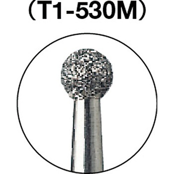 ダイヤモンドバー(1.6mm軸) TRUSCO