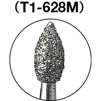 ダイヤモンドバー(1.6mm軸) TRUSCO