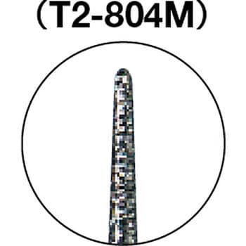 ダイヤモンドバー(2.35mm軸) TRUSCO 軸付ダイヤモンド砥石 【通販モノタロウ】