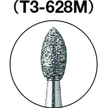 ダイヤモンドバー(3mm軸) TRUSCO