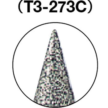 TRUSCO 焼結ダイヤモンドバー 筒 刃径・シャンク径8mm 80mm PCM8.0