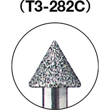 ダイヤモンドバー(3mm軸) TRUSCO