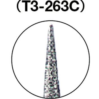 ダイヤモンドバー(3mm軸) TRUSCO