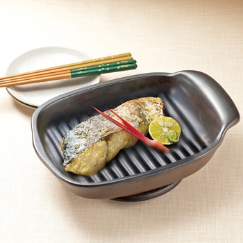 グリル名人+陶器プレート イシガキ産業