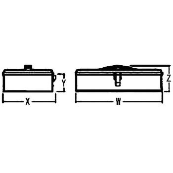 トランク型工具箱 TRUSCO