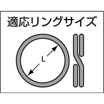 2重リングプライヤー 7-11 TRUSCO